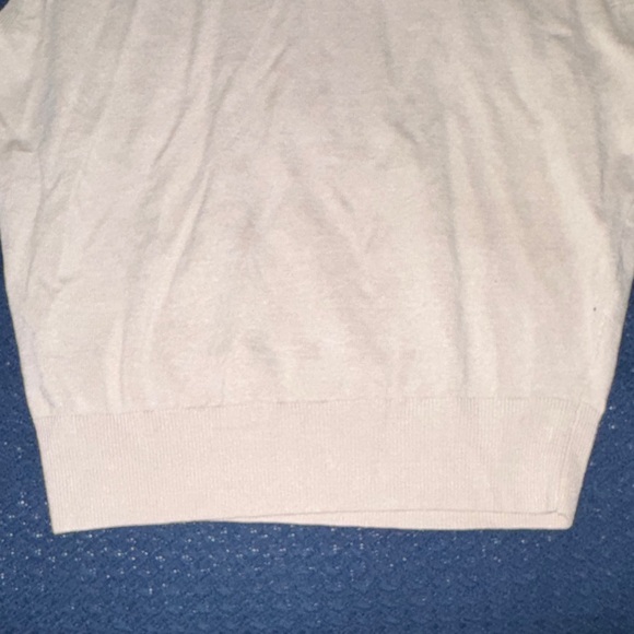 Ann Taylor Cream Crewneck Sweater - Picture 3 of 4